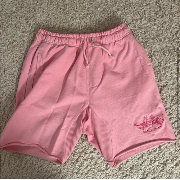 Boys Lie Pants - Boys Lie Pink Cotton Shorts